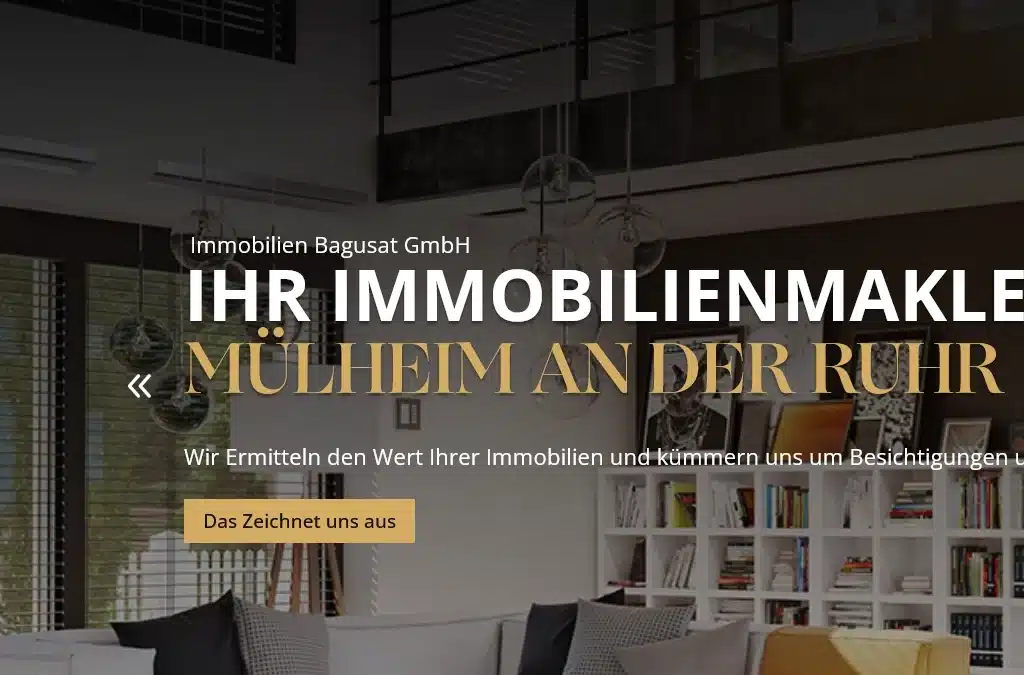 Erfolgreiches Redesign und umfassende IT-Betreuung für die Immobilien Bagusat GmbH