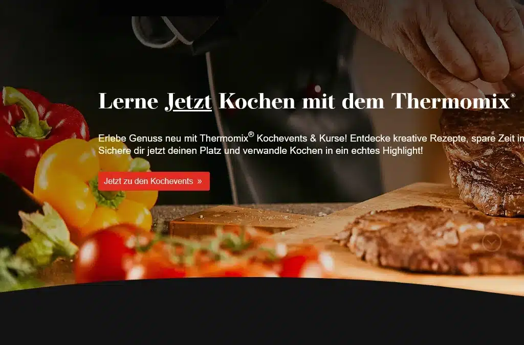 Thermomix Kochevents in Mülheim an der Ruhr – Kulinarische Erlebnisse, digitale Sichtbarkeit und modernes Webdesign durch B. BIT e. K.