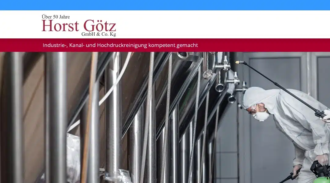 www.horst-goetz.de – Industrie-, Kanal- und Hochdruckreinigung