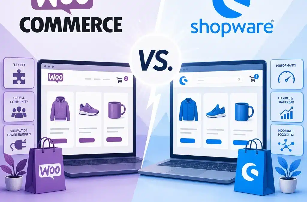 WooCommerce vs. Shopware – Welche Lösung ist die richtige für Ihre Webentwicklung?
